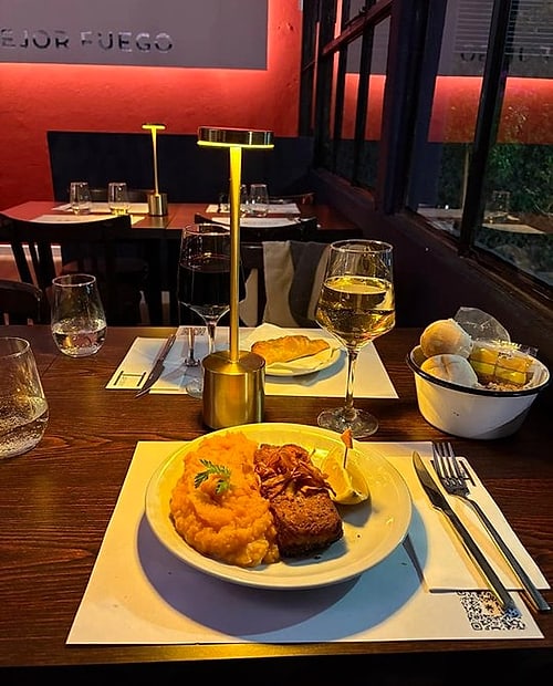 Ojo de bife con puré en HENRY